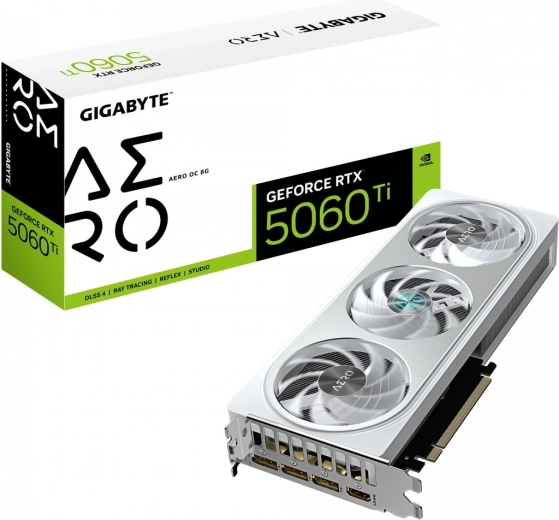 Gigabyte AERO GeForce RTX 5060 Ti OC 8GB grafická karta
