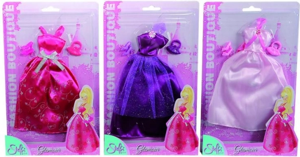 Elegantní šaty pro panenku Steffi