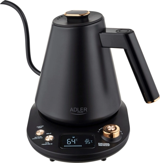 Elektrická konvice Adler s husím krkem 1 l