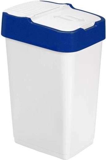 plastový výklopný odpadkový koš HEIDRUN 18 l
