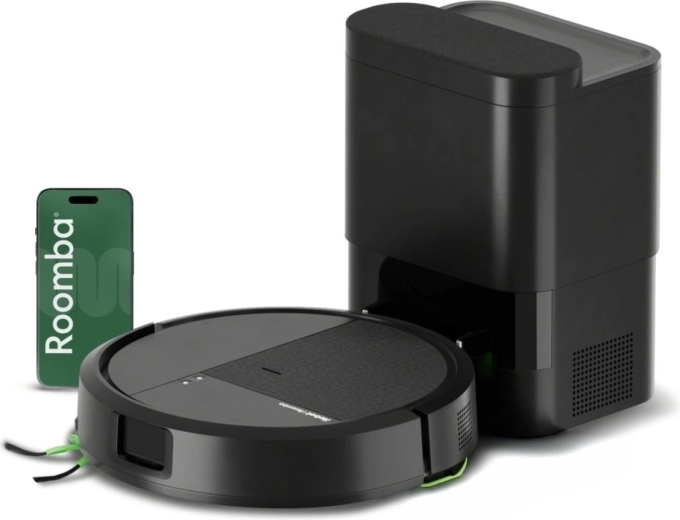 Robotický vysavač iRobot Roomba 115 Combo se stanicí AutoEmpty černý