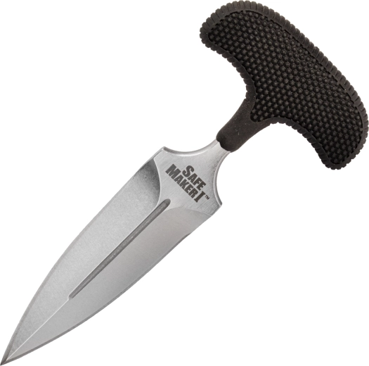 Tlačná dýka Cold Steel Safe Maker I, 11,4 cm, černá, Kray-Ex, pouzdro Secure-Ex
