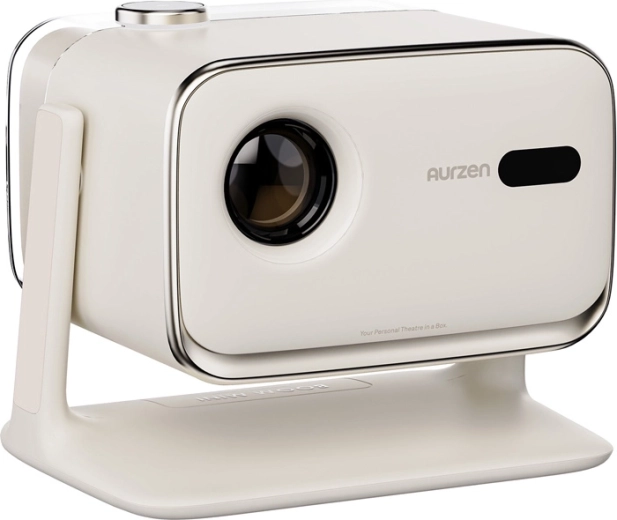 Mini projektor Aurzen Boom s Full HD, Google TV a Dolby Audio