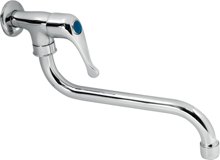 Nástěnná dřezová baterie TITANIA IRIS na studenou vodu, chrom