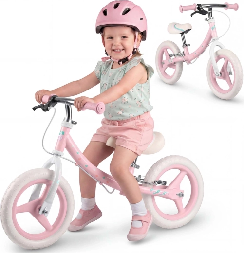 Dětské odrážedlo Ricokids Fun Adventure růžové