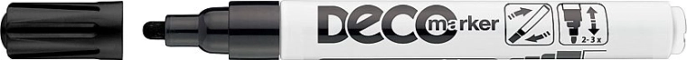 Popisovač ICO Deco černý