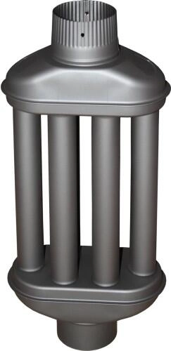 Výměník tepla do kouřovodu 130 × 550 mm antracit