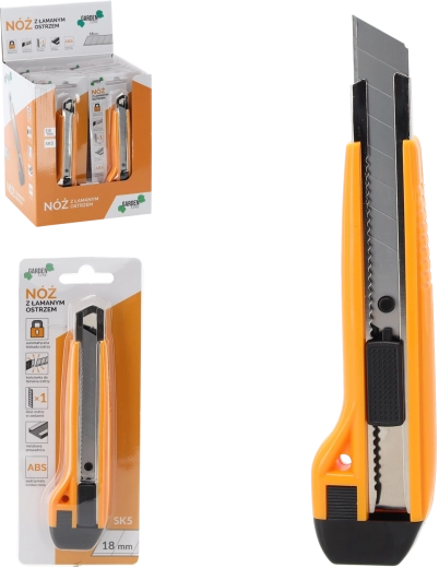 Ulamovací nůž 18 mm s automatickou blokací