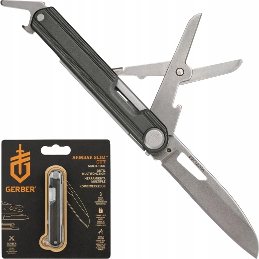 Gerber Armbar Slim Cut Onyx – kompaktní multifunkční nůž EDC