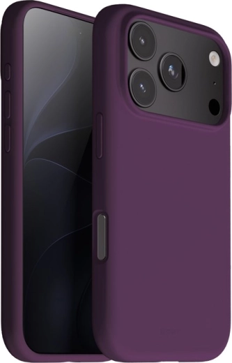 Crong Color Cover Magnetic MagSafe kryt pro iPhone 18 Pro / 17 Pro švestkový
