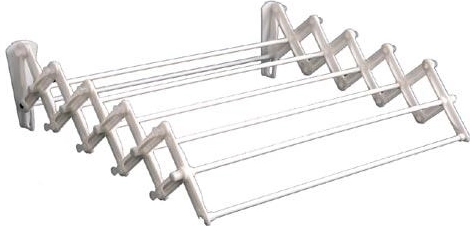 Sušák na prádlo harmonika Praktik 60 cm bílý