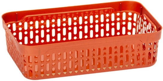 Organizační košík MORSETTA 22 × 14,5 × 6 cm – plastový, mix barev