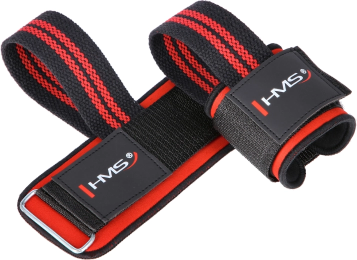 Trhačky a zpevňující popruhy na činku HMS s polstrováním