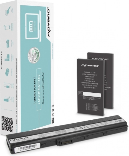Baterie Movano pro Asus A52/K52 4400 mAh (48 Wh)