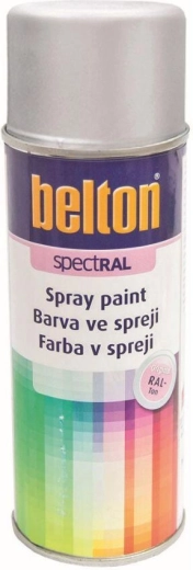 Sprejová barva BELTON RAL 9006 hliníková bílá 400 ml