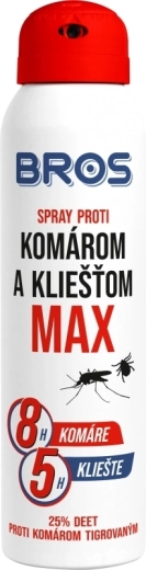 Bros Max sprej proti komárům a klíšťatům 90 ml
