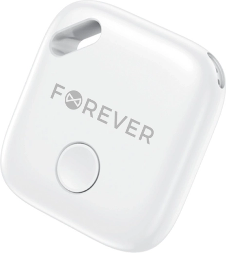 Forever FT-100 bílý Bluetooth lokátor s podporou Apple Find My
