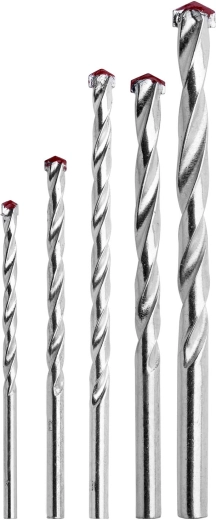 Stavební sada vrtáků do zdiva 4–10 mm, 5 ks