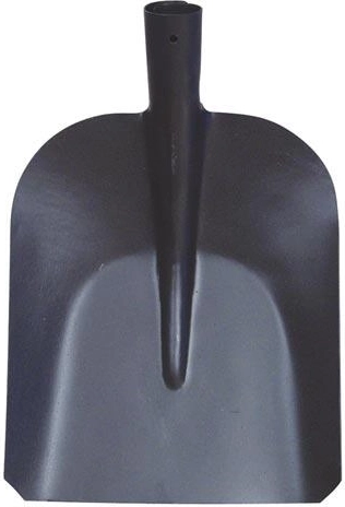 Lopata 23 cm bez násady, černá