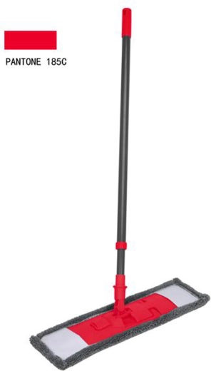 Mop na podlahu s teleskopickou násadou TORO, šedý