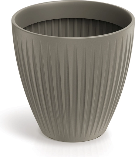 Květináč Latia Round 40 cm mocca