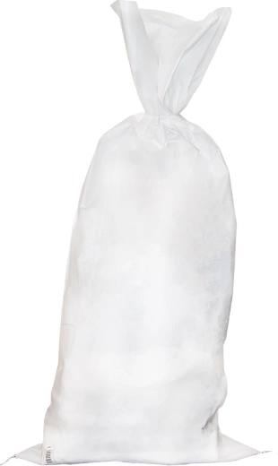 Tkaný PP pytel bílý 120 × 56 cm