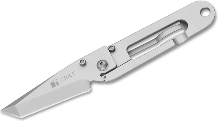 CRKT K.I.S.S. kapesní nůž, 5,7 cm, matný, celoocelový
