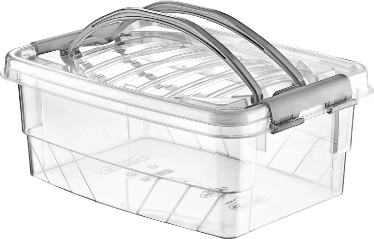 Úložný box Handy Box 5 l s víkem a klipy