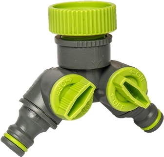 Mezikus s 2 ventily 1" a 3/4" BRADAS LIME