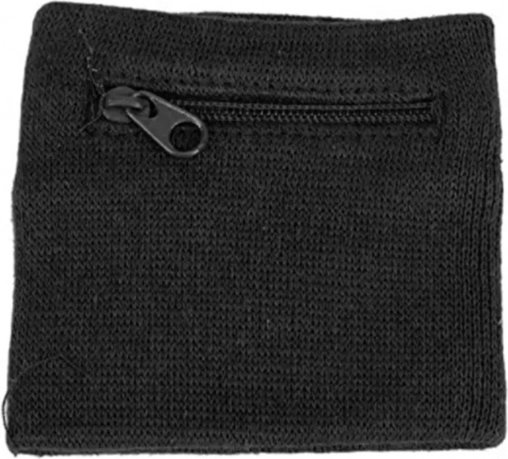 Sportovní potítko na zápěstí s kapsou na zip