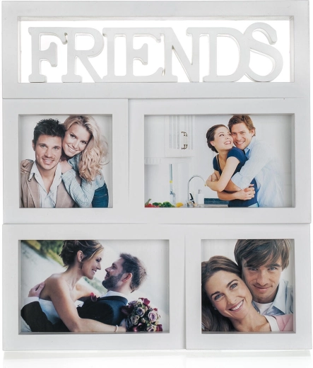 Fotorámeček FRIENDS na 4 fotografie 28 × 31 cm