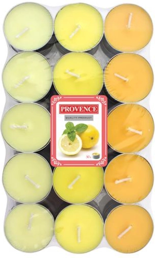 Čajové svíčky Provence citron 30 ks
