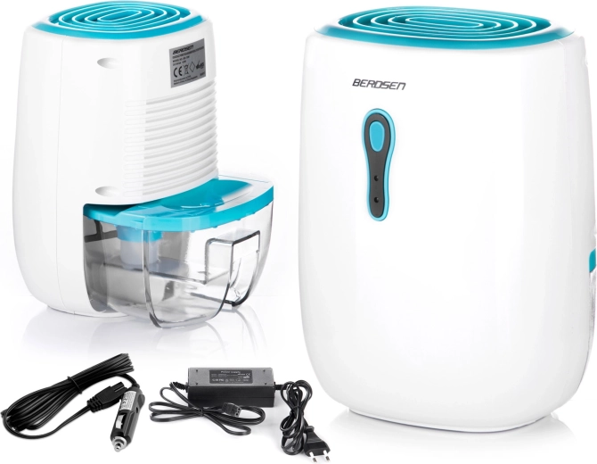 Berdsen BR-70W elektrický odvlhčovač vzduchu s 12 V adaptérem do auta