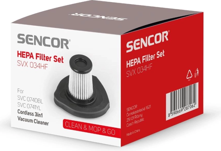 Sencor HEPA filtr SVX 034HF pro SVC 074x