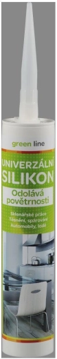 Univerzální silikon GREEN LINE 280 ml – transparentní
