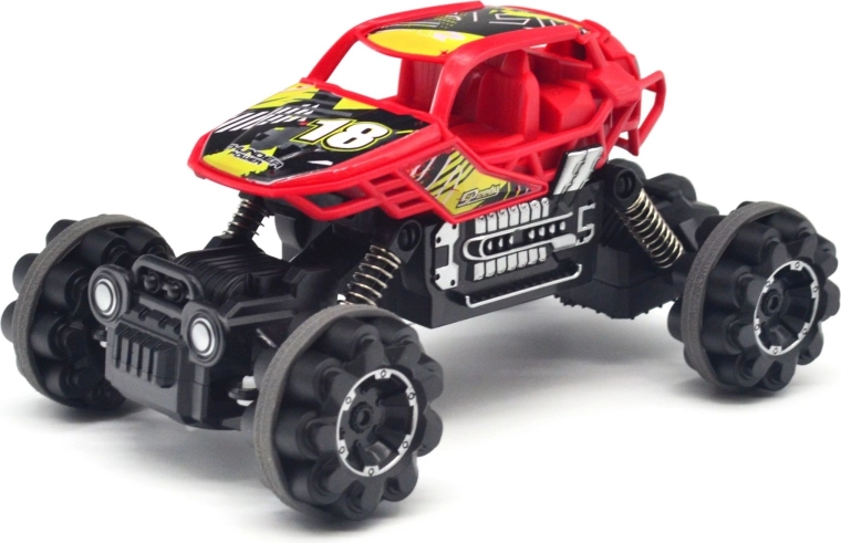 Dálkově ovládané terénní auto OFF-ROAD červené