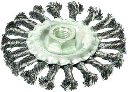 Okružní kartáč 115 mm M14 s patentovaným drátem COPY FESTA