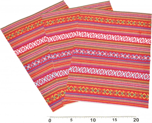 Látková dekorace A4 pro kreativní tvoření