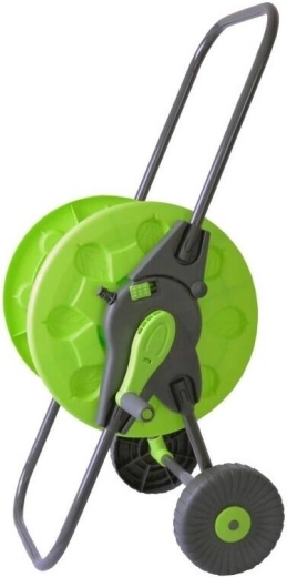 Vozík na zahradní hadici AQUA 60 m, mix barev