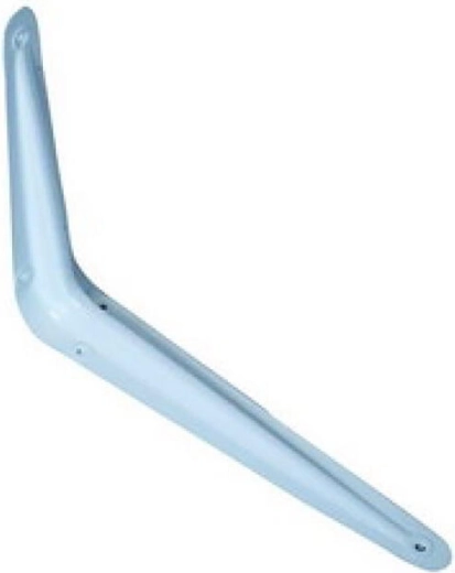 Bílá konzole pro police 300 × 250 mm - 2 ks