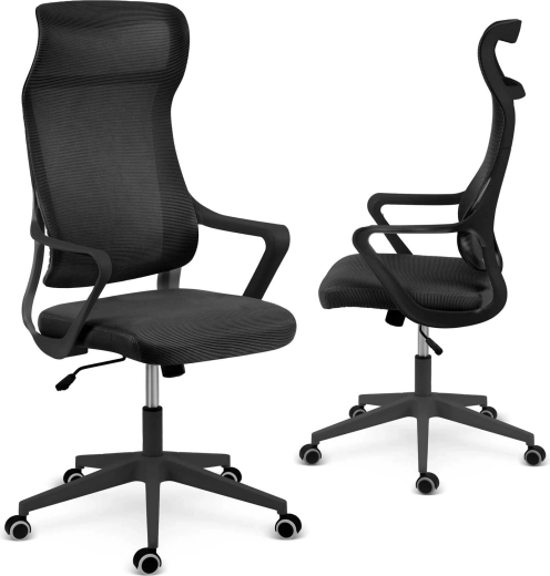 Kancelářská židle z mikrosítě Sofotel Labi černá