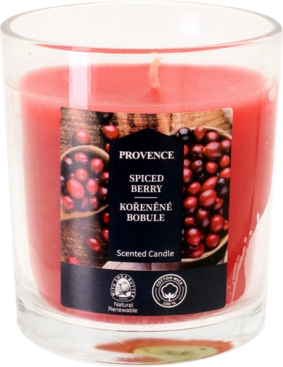 Vonná svíčka ve skle Kořeněné bobule 7 × 8 cm