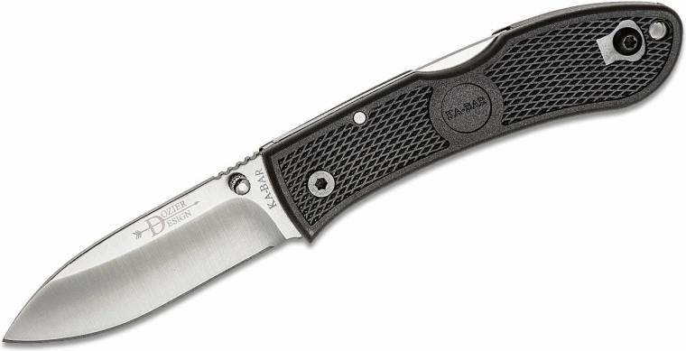 Kapesní nůž KA-BAR Dozier Hunter, černý, 7,5 cm