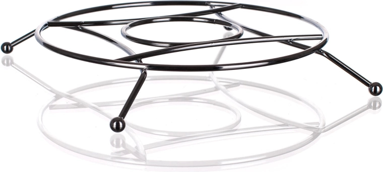 Kruhová podložka pod horké nádoby 20,5/24 cm – chrom