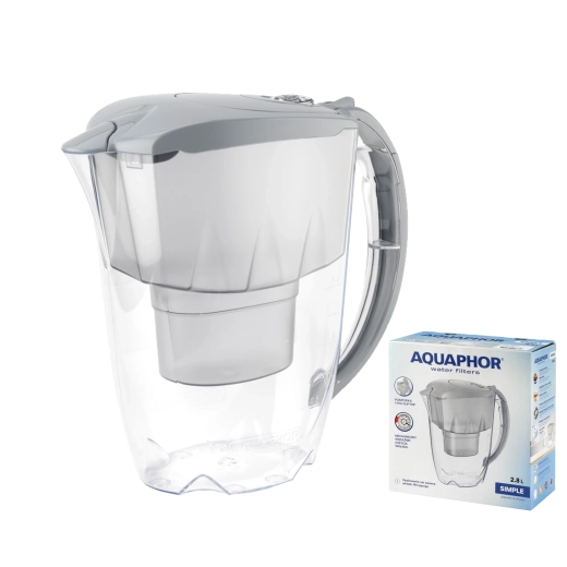 Aquaphor Simple filtrační džbán 2,8 l šedý