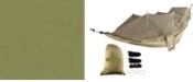 Turistická houpací síť RANGER s moskytiérou olive