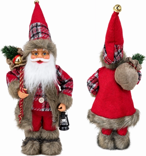 Skandinávská vánoční figurka Santa Clause 60 cm
