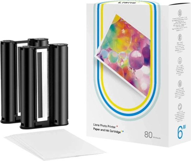 fotografický papír Liene Amber 10 × 15 cm, 80 listů