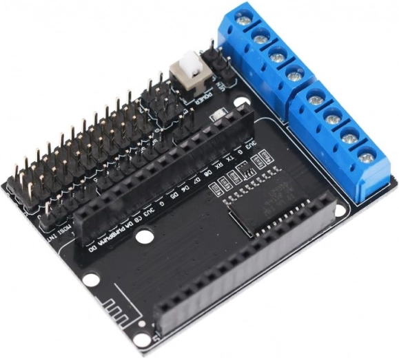 Motorový štít L293D pro ESP8266 ESP-12E (černý)