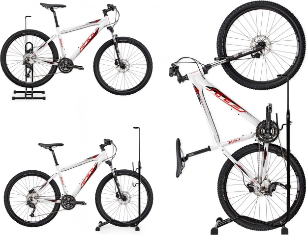 Stojan na kolo 3v1 černý od ModernHome